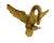 Traditional Early 19th Century Empire Period Giltwood Bird Bed Corona For Sale - Image 3 of 7