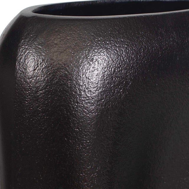 Anodic Dark Brown Vases Set/2 For Sale In Chicago - Image 6 of 6