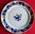 Antique Early 19th Century Chinese Export Blue and White Porcelain Dinner Plates With Grape Leaf Border - Set of 6 For Sale - Image 10 of 17