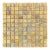 Gold Travertine Polished 1" X 1" Mosaic For Sale
