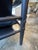 Lee Industries Leather Chair With Shearling Seat For Sale - Image 4 of 10