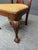 Classic Statton Olde Towne side chair crafted in rich Mahogany, featuring traditional claw-and-ball feet and pierced splat...