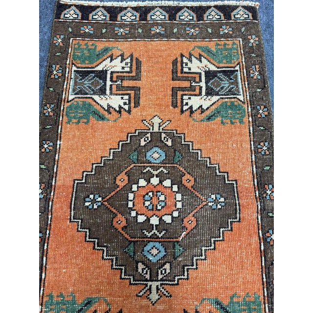 Turkish Yastik Rug 1'8" x 3'3" For Sale - Image 4 of 5