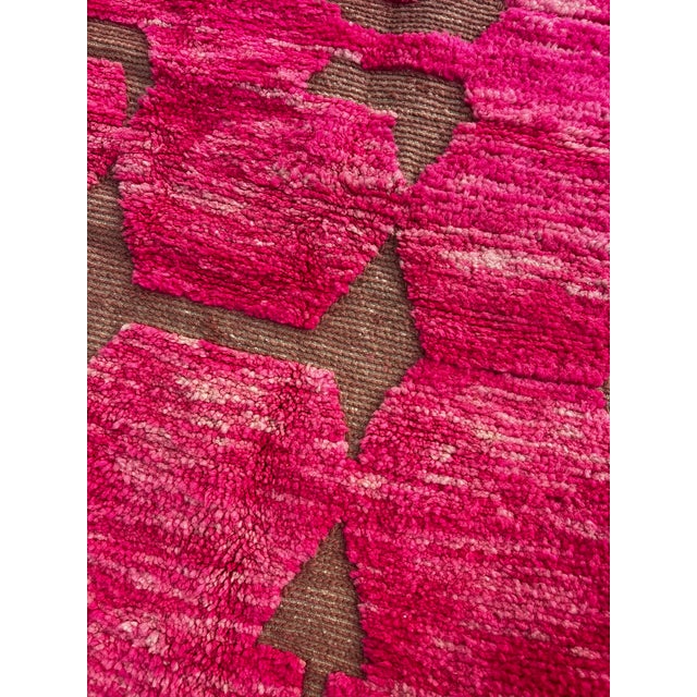 1990s Moroccan Beni Ouarain Rug, 1990 For Sale - Image 5 of 11