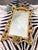 Vintage Chinese Chippendale Gold Pagoda Wall Mirror made of carved wood antiqued gold gilt surface intricate detail...