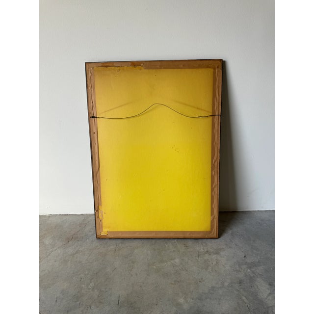 Yaacov Agam " Op Art " Hand Signed Poster For Sale - Image 12 of 12