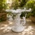 Wood Hollywood Regency White Lacquered Carved Wood Center Table W/ 3 Italian Terracotta Monkeys For Sale - Image 7 of 7