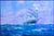 Blue Seascape Painting of American Clipper Ship “Red Cloud” by Henry Scott For Sale - Image 8 of 11