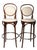 Pr. Bar Height Bentwood Stools by L & B Products Corp. After Thonet C 1981 For Sale In New York - Image 6 of 14