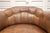 Tan Art Nouveau Swedish Club Chair in Brown Leather, 1940s For Sale - Image 8 of 11