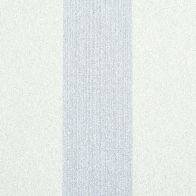 Transitional Schumacher Edwin Stripe Medium Wallpaper in Lavender For Sale - Image 3 of 3