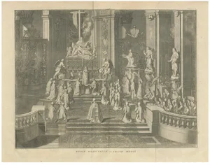 Bernard Picart, Solemn High Mass Celebration, Engraving, 1725