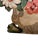 Vintage Folk Art Hand-Painted Tole Floral Fireplace Screen For Sale In Houston - Image 6 of 13