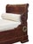 French Empire Gilt Mounted Day Bed or Lit en Bateau Sleigh Bed of Flame Mahogany For Sale - Image 10 of 14