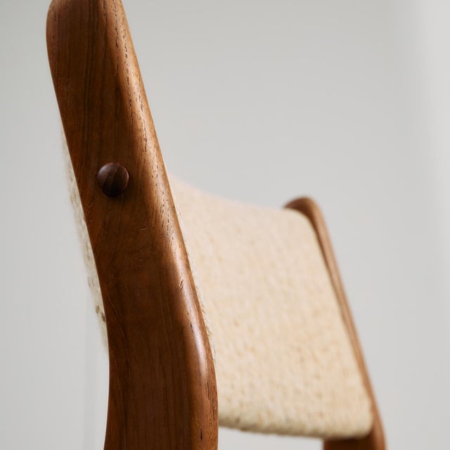 Teak Uldum Chair attributed to Johannes Andersen for Møbelfabrik, 1960s For Sale - Image 5 of 16