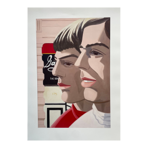 Alex Katz, Scott Und John, 1966, Exibition Poster Frieder Burda, Printed in Germany