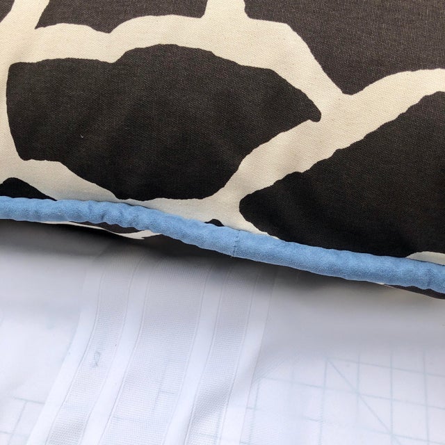 Custom Giraffe Print 30 Feather Down Pillow Pet Bed Custom