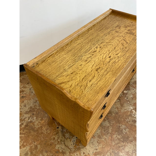 Kjaernulf Style Danish Oak Chest of Drawers, C. 1970s For Sale - Image 14 of 18