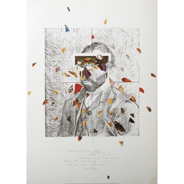 Homage to Van Gogh Poster after Giulio Paolini, 1990 For Sale - Image 6 of 6