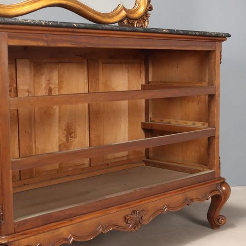 Baroque Style Chest of Drawers in Walnut For Sale - Image 10 of 12