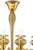 Elegant Linear Modern Amber Murano Glass Chandelier For Sale - Image 4 of 6