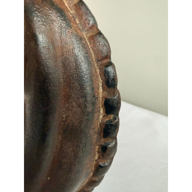 Mid 19th Century Antique Victorian Cast Iron Horse Head Sculpture For Sale - Image 5 of 8