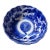 Antique Japanese Meiji Period Blue Bowl For Sale