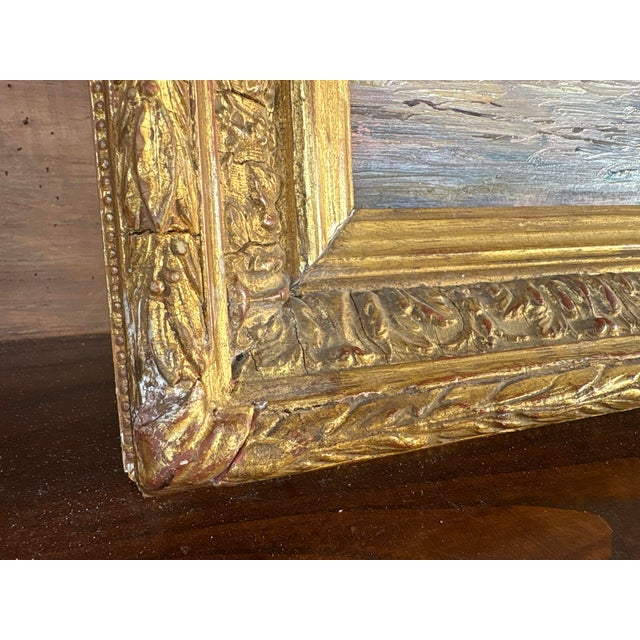 Léo Spanoghe, Belgian Coastal Scene, 1900s, Oil Painting, Framed For Sale - Image 7 of 11