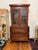 Antique Victorian mahogany and cherry secretary desk and bookcase. Case has two deep drawers with dovetail joints and one...