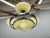 Czech Art Deco Opaline Glass Chandelier, 1940s For Sale - Image 14 of 16
