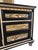Late 20th Century Wood Dresser With Mirrors, Hand Painted Black & Gold Dresser, One of a Kind Statement Furniture For Sale - Image 4 of 6