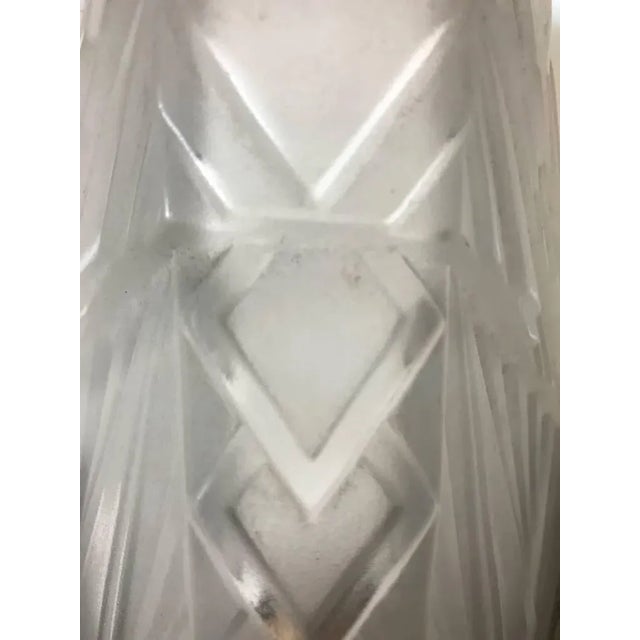 Early 20th Century French Art Deco Geometric Wall Sconces by E.J.G. - a Pair For Sale - Image 9 of 11