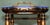 Stamped Cobalt Blue Porcelain and Gilt Metal Tray Table, 2000 For Sale - Image 15 of 18