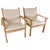 Set of Danish GE-284 Jubilee Lounge Chairs in Oak by Hans J. Wegner for Getama, 2003 For Sale