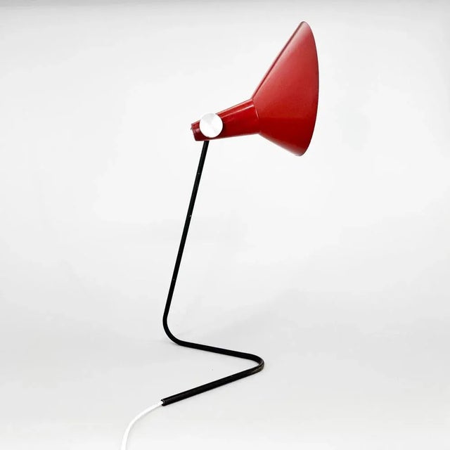 Josef Hurka ST30 Metal Table Lamp by Josef Hurka for Kovona, 1960s For Sale - Image 4 of 13