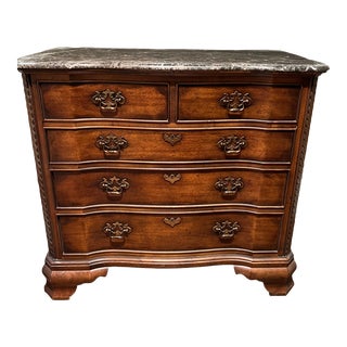 Century Furniture French Country Chest With Marble Top For Sale