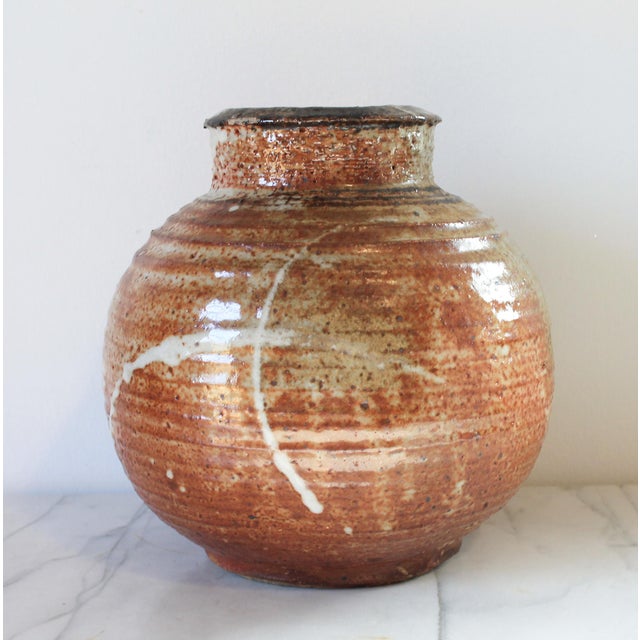 Vintage Studio Pottery Vase or Vessel For Sale - Image 4 of 11