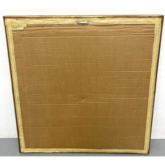 1970s Modernist Abstract Copper Relief Wall Sculpture For Sale - Image 5 of 6