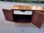 Brown Vintage 1960s Walnut Wood Large Server Credenza by American of Martinsville For Sale - Image 8 of 12