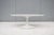 2020s Mid-Century Modern Eero Saarinen Style 42" Oval White Tulip Coffee Table For Sale - Image 5 of 18