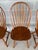 Rustic Hunt Country Furniture Hoop Back Oak Dining Side Chairs - Set of 4 For Sale - Image 3 of 12