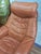 Set of Mid-Century Modern Leather Lounge Chair and Ottoman from Skoghaug Industri, 1980 For Sale - Image 12 of 18