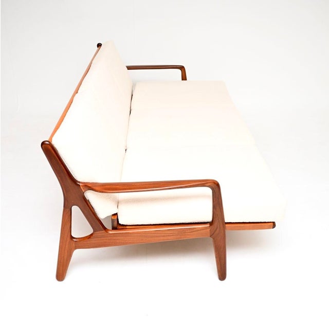 Wood Vintage Danish Sofa Bed by Arne Vodder from Vamø, 1960s For Sale - Image 7 of 13