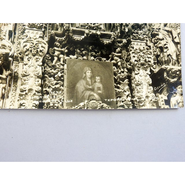 Gothic Early 20th Century Ornate Church Detail Photograph by Osuna Photograph For Sale - Image 3 of 4