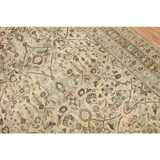 Persian Antique Persian Bidjar Carpet - 11'4" x 14'8" For Sale - Image 3 of 10