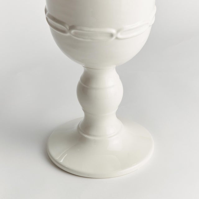 Contemporary Mirabelle Grande Pedestal Urn For Sale - Image 3 of 4