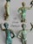 Late 20th Century Vintage Maitland Smith Bronze Roman Statue-Pair-Verdigris Neoclassical-Sculpture For Sale - Image 5 of 11