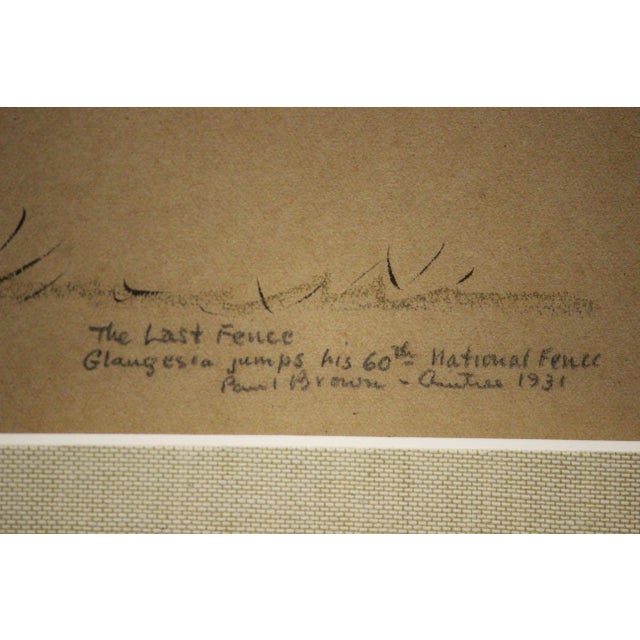 The Last Fence Glangesia Jumps His 60th National Fence Aintree 1931 For Sale - Image 4 of 5