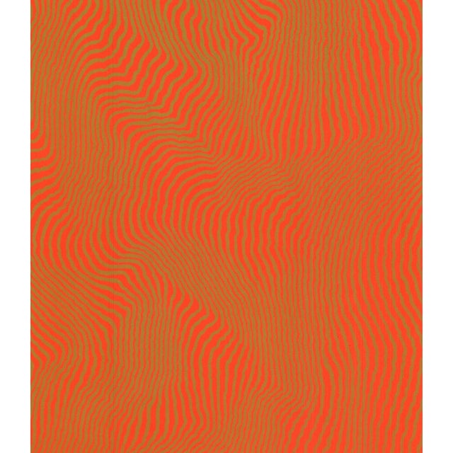 Pearson Henry Pearson Nue Orange, 1975 - Signed For Sale - Image 4 of 5