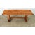 19th Century French 19th Century Solid Oak Trestle Table For Sale - Image 5 of 12